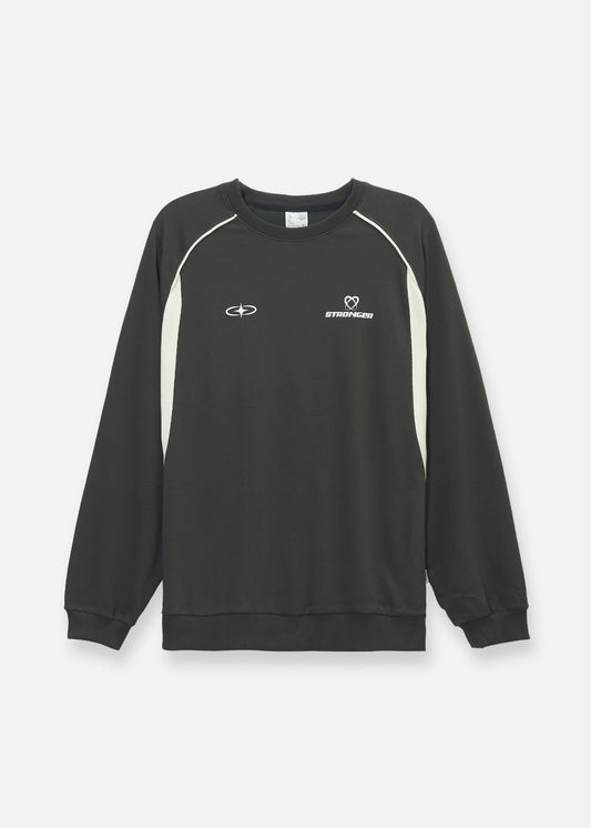 Áo Thun Sweater Raglan No Style M16 Xanh Rêu