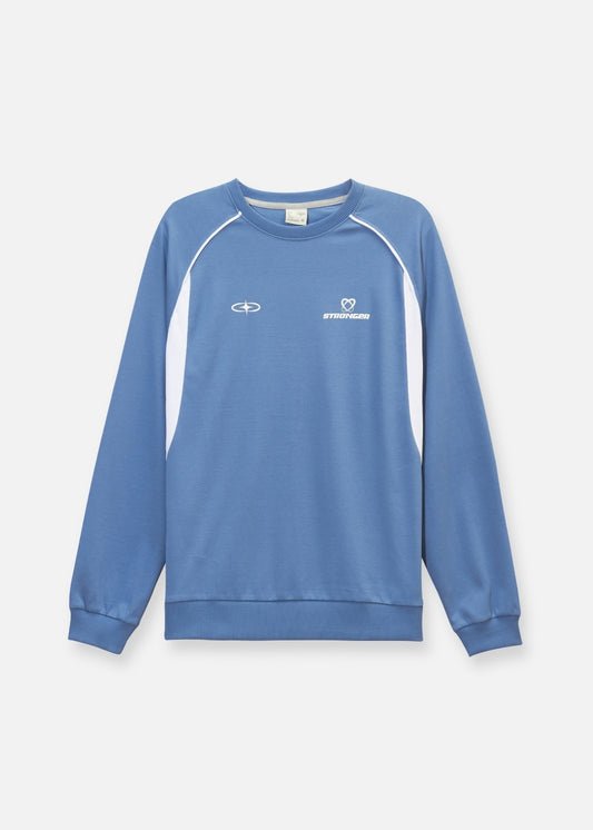 Áo Thun Sweater Raglan No Style M16 Xanh Lam