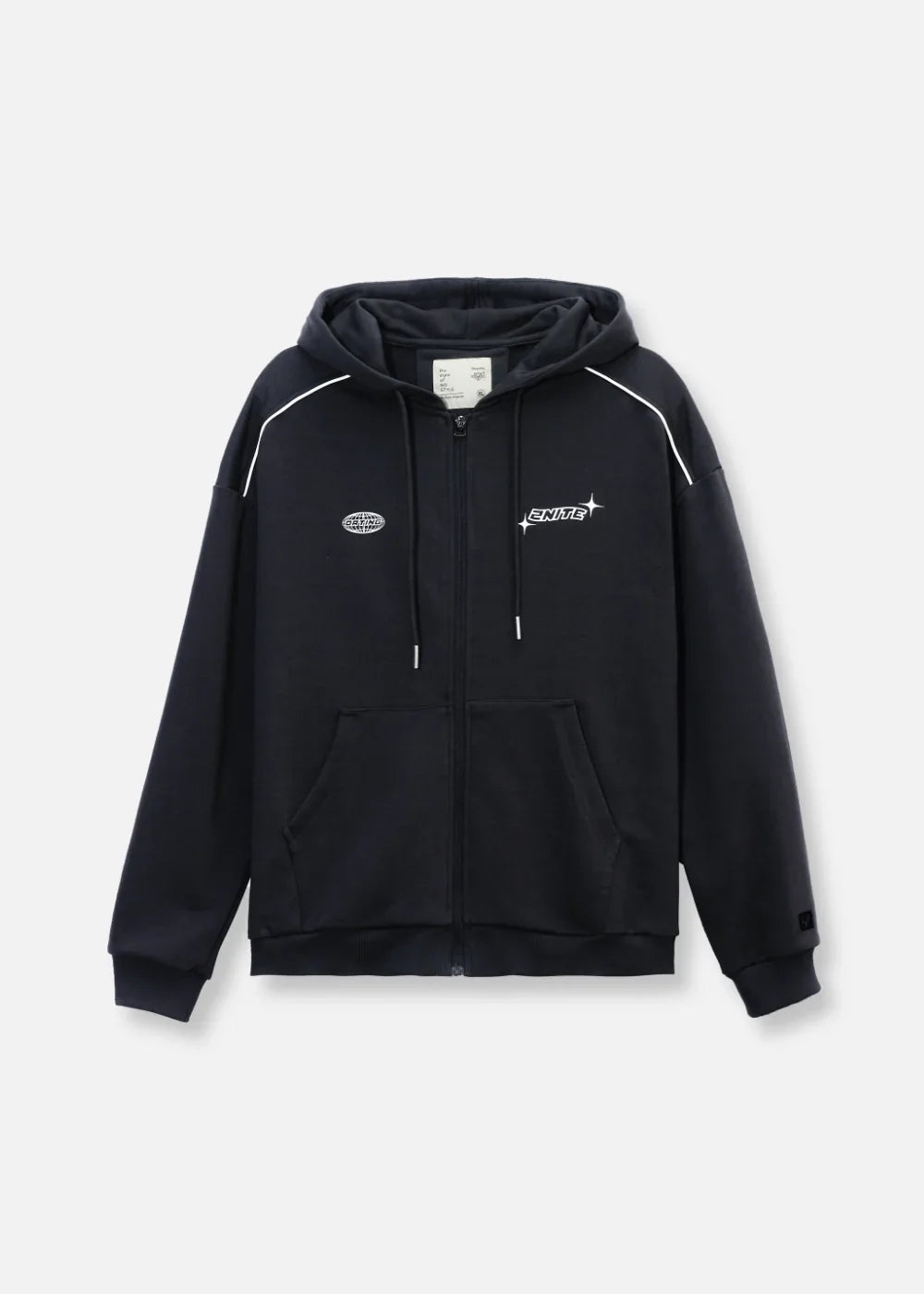 Áo Khoác Thun Chống Nắng Dây Kéo No Style M51 Xám Đậm - YaMe.vn