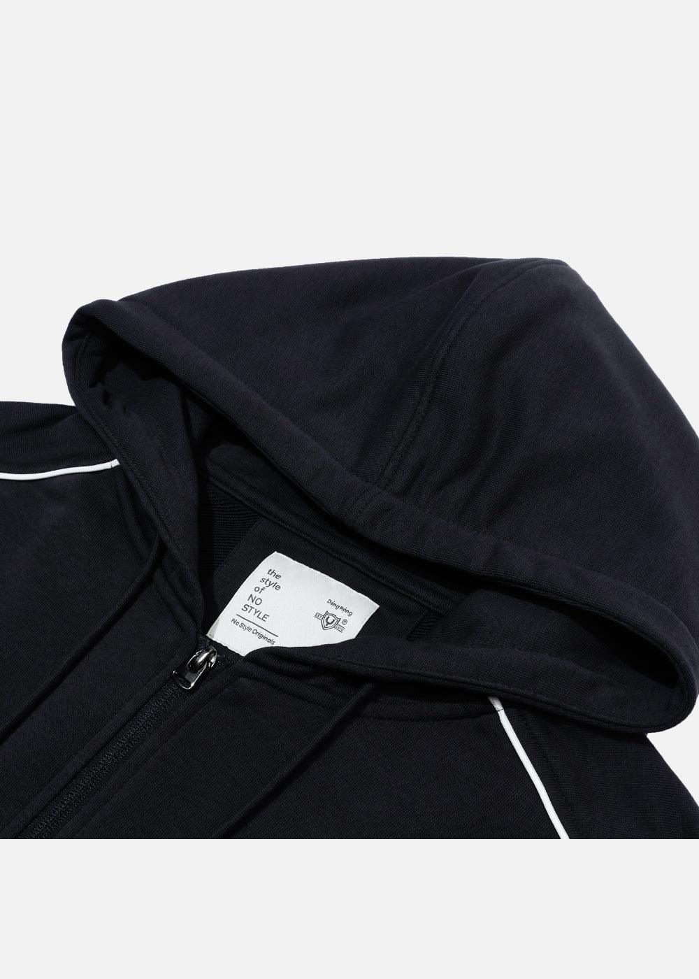 Áo Khoác Thun Chống Nắng Dây Kéo No Style M51 Xám Đậm - YaMe.vn