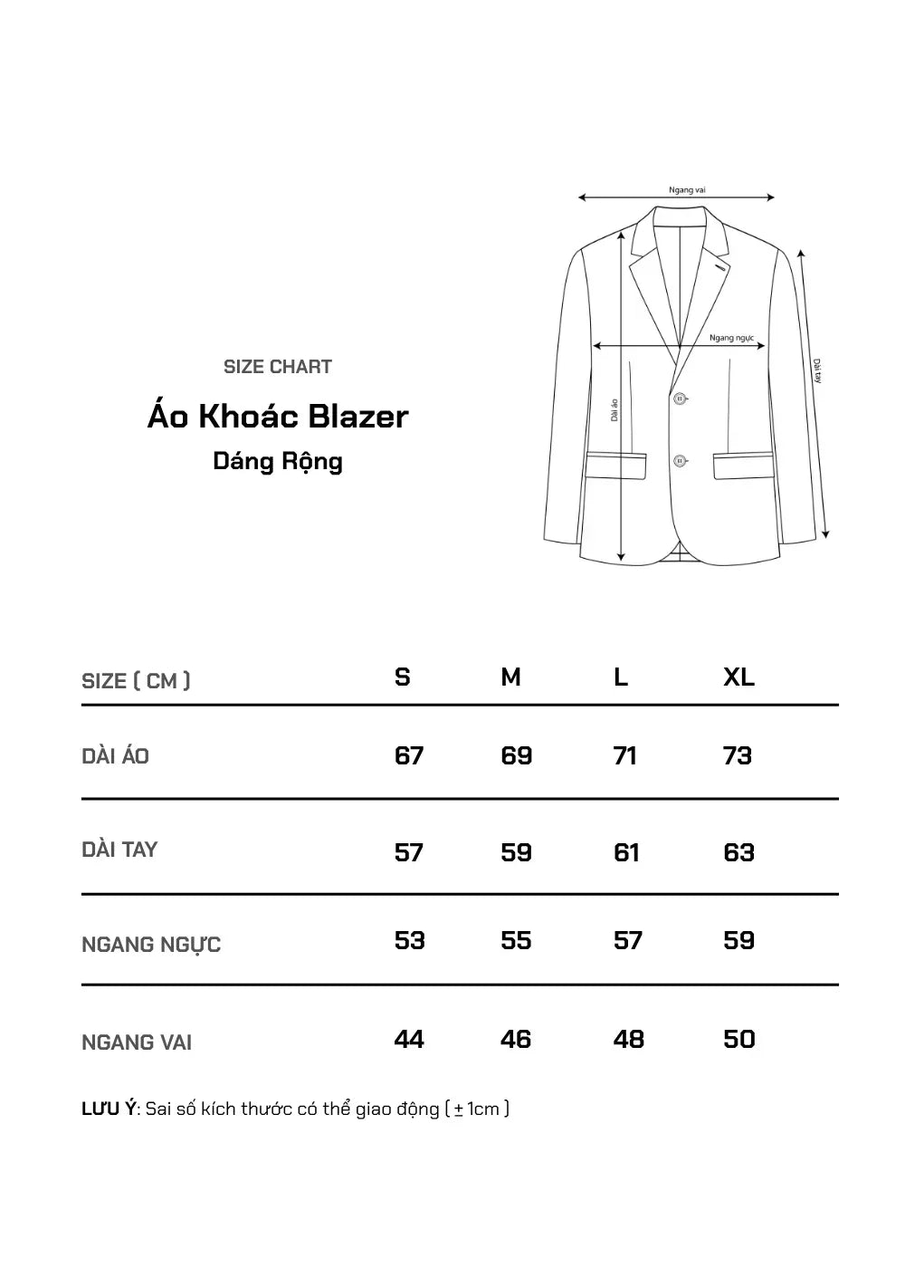 Áo Khoác Blazer Dáng Rộng No Style M67 Xám Đậm - YaMe.vn