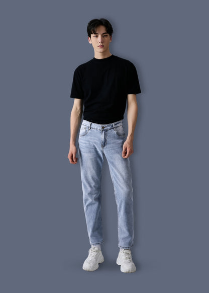 Quần Jeans Slimfit Co Giãn The Original M100 Xanh Nhạt