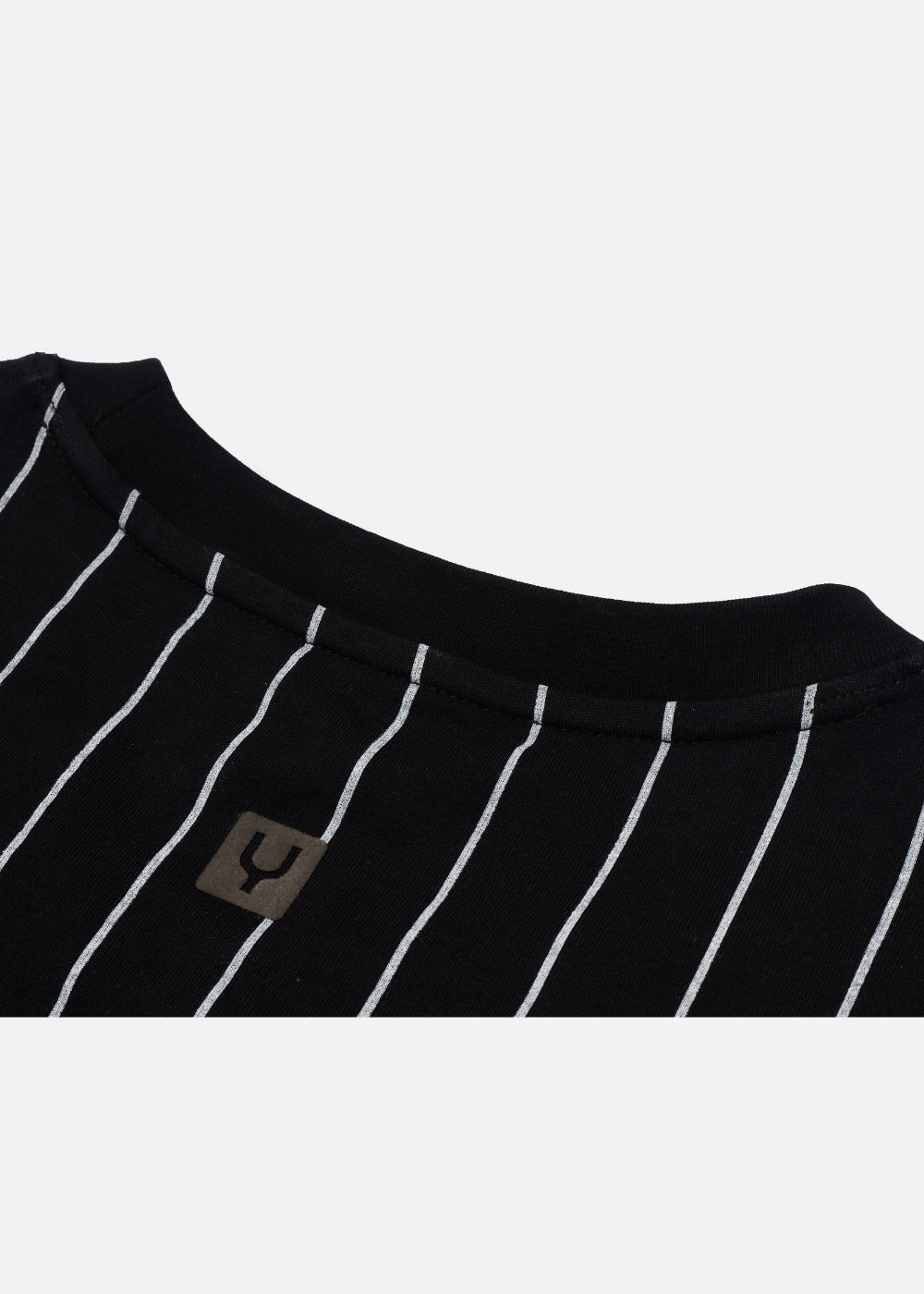 Áo Thun 3 Lỗ Sọc Cotton No Style M23 Đen
