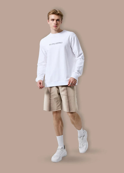 Quần Short Thun Ombre 7 Inch No Style M88 Nâu - YaMe.vn