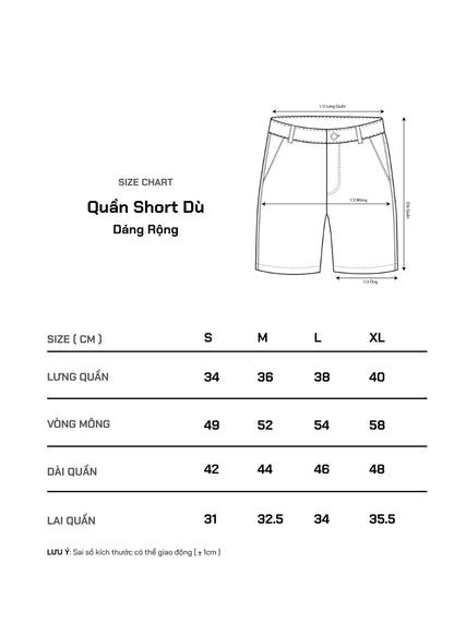 Quần Short Dù Co Giãn 7 Inch No Style M86 Xanh Lam