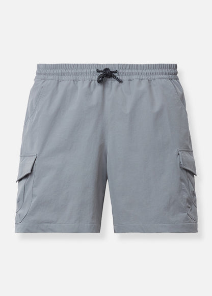 Quần Short Dù Co Giãn 7 Inch No Style M86 Xám
