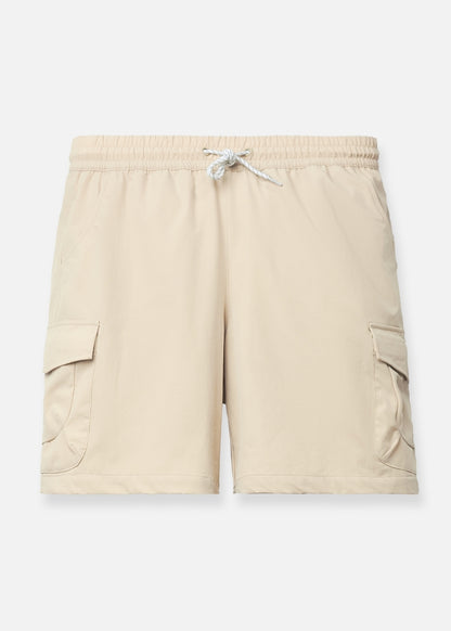 Quần Short Dù Co Giãn 7 Inch No Style M86 Be