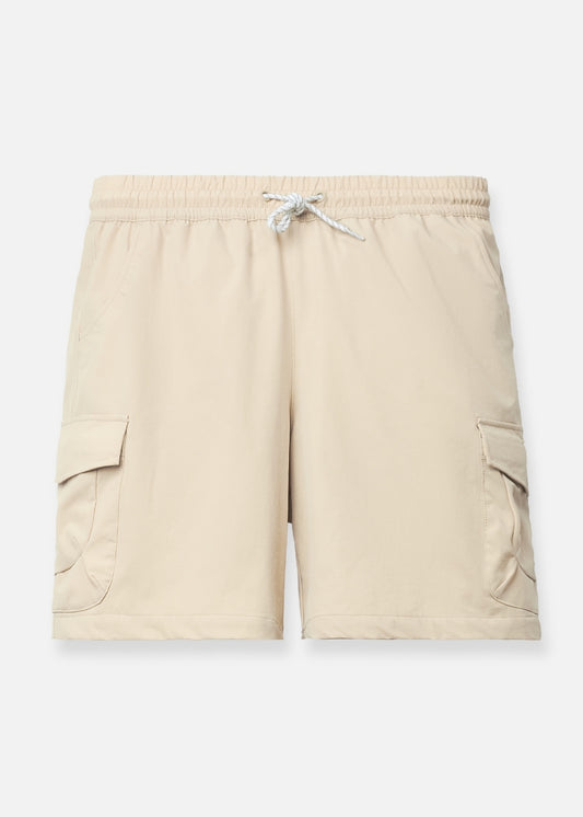 Quần Short Dù Co Giãn 7 Inch No Style M86 Be