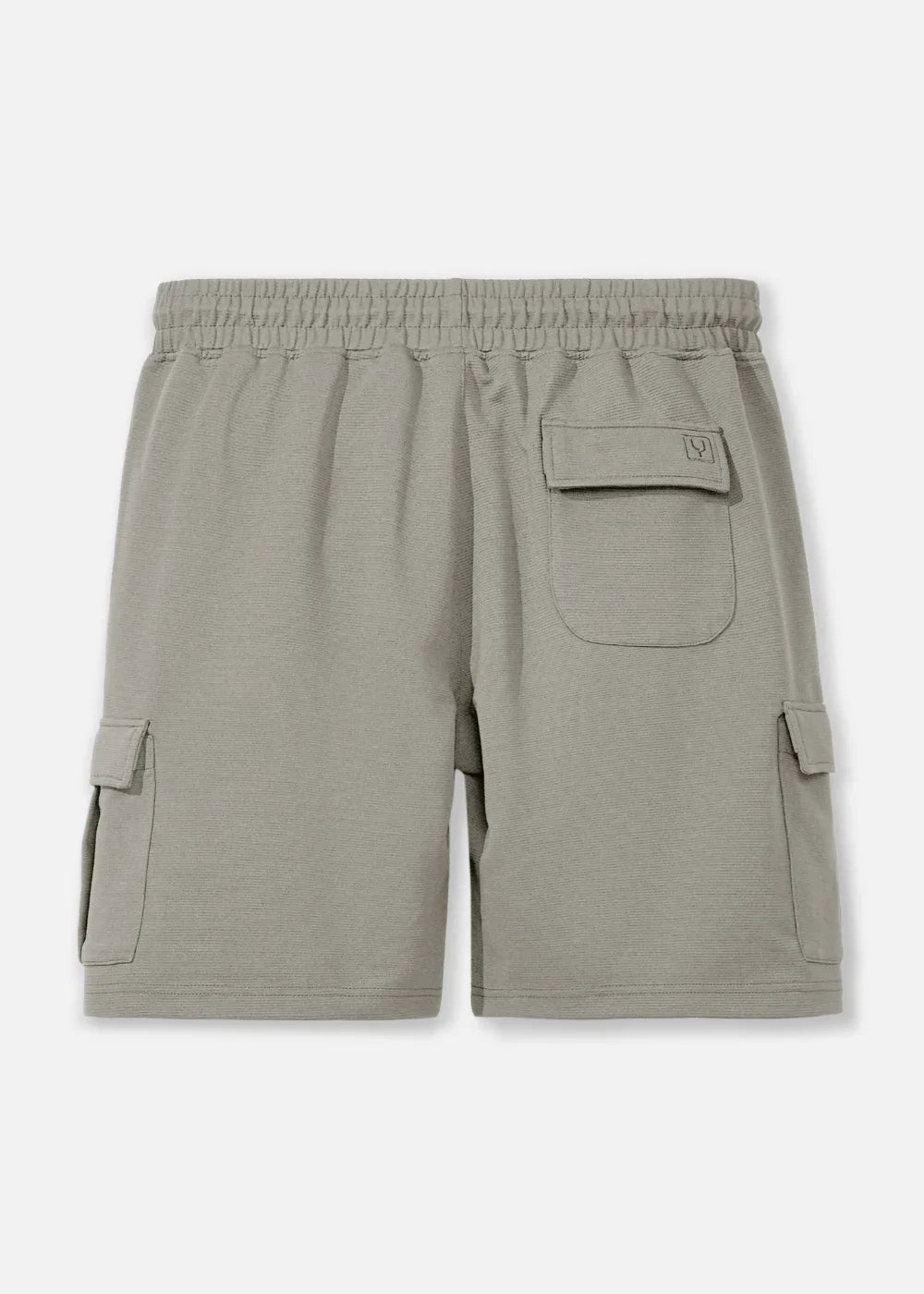 Quần Short Thun Ribbing 7 Inch No Style M85 Xám Nhạt - YaMe.vn