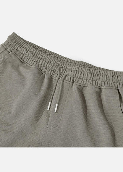 Quần Short Thun Ribbing 7 Inch No Style M85 Xám Nhạt - YaMe.vn