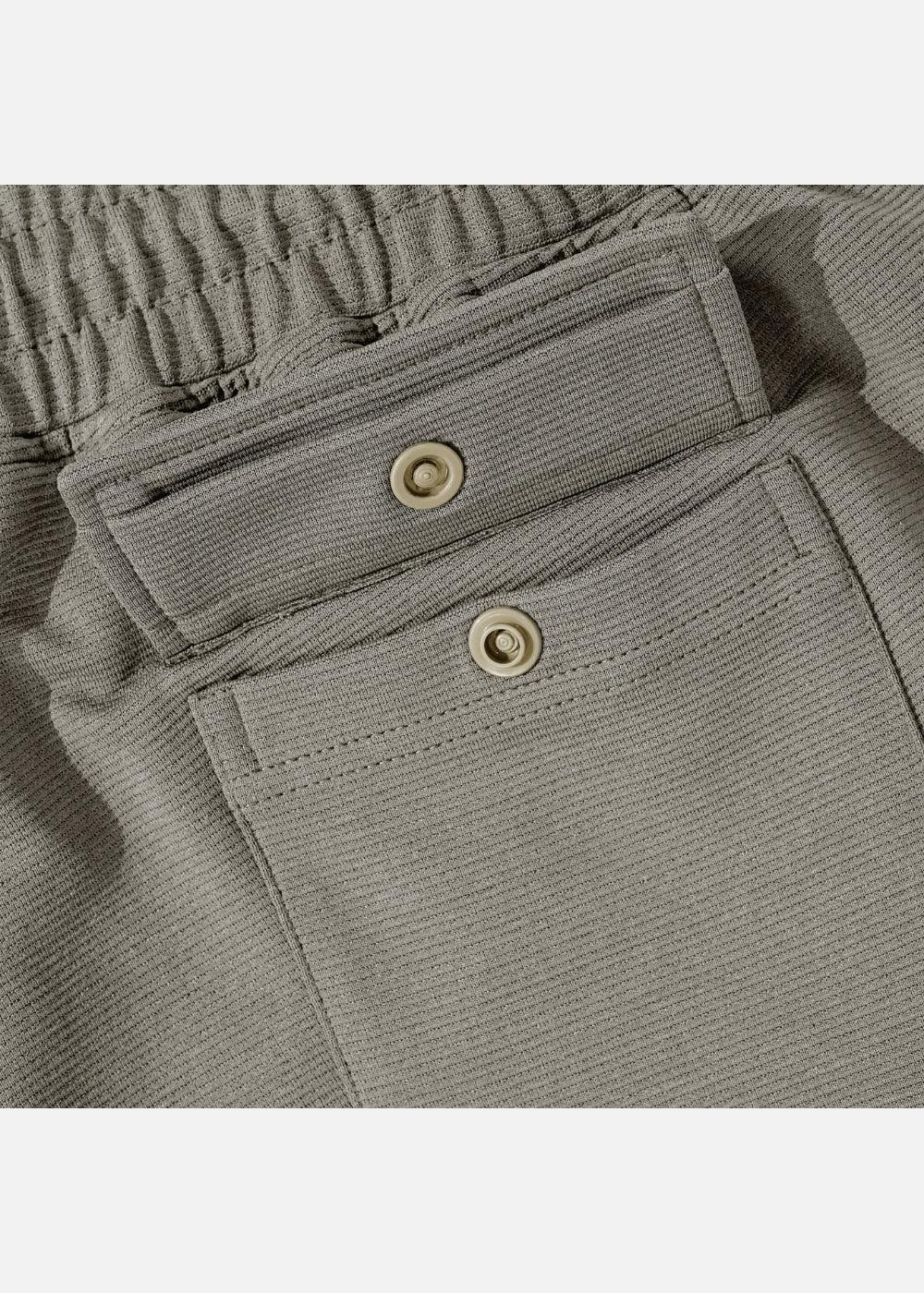 Quần Short Thun Ribbing 7 Inch No Style M85 Xám Nhạt - YaMe.vn