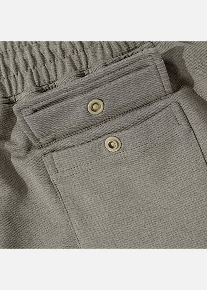 Quần Short Thun Ribbing 7 Inch No Style M85 Xám Nhạt - YaMe.vn