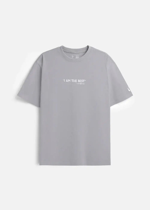 Áo Thun The No Style 103 Màu Xám Dáng Rộng Rãi F4