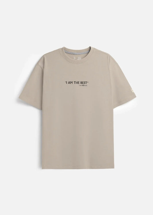 Áo Thun Tay Ngắn Cotton No Style 05 Nâu - YaMe.vn