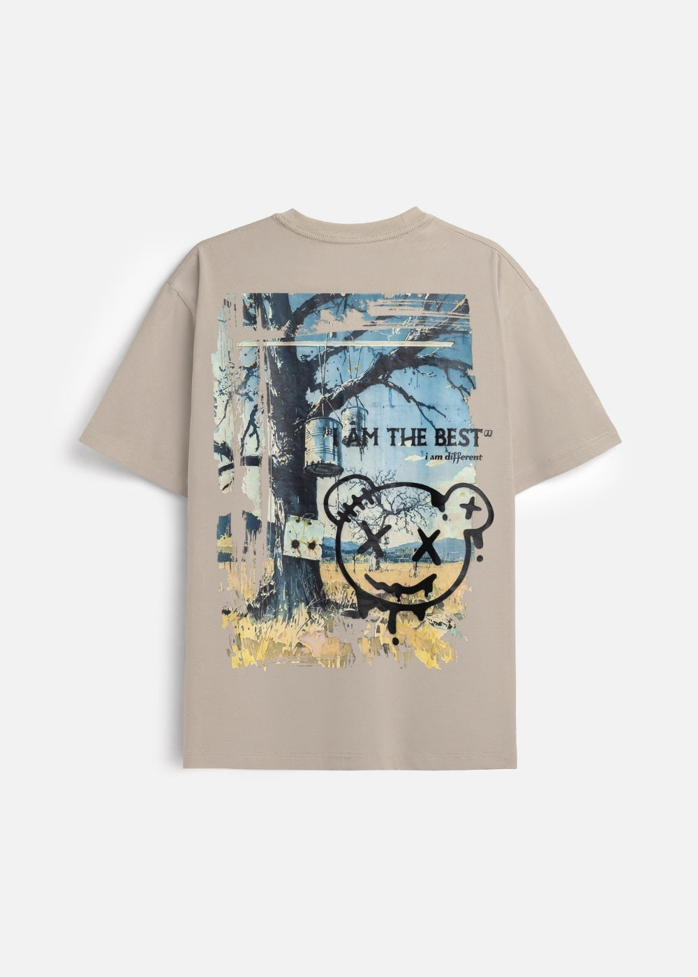 Áo Thun Tay Ngắn Cotton No Style 05 Be