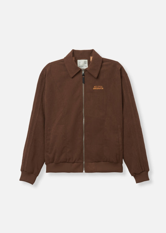 Áo Khoác Harrington Nhung Corduroy No Style M66 Nâu