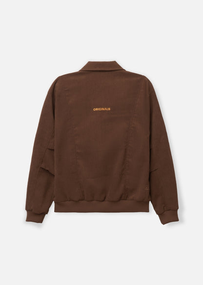 Áo Khoác Harrington Nhung Corduroy No Style M66 Nâu