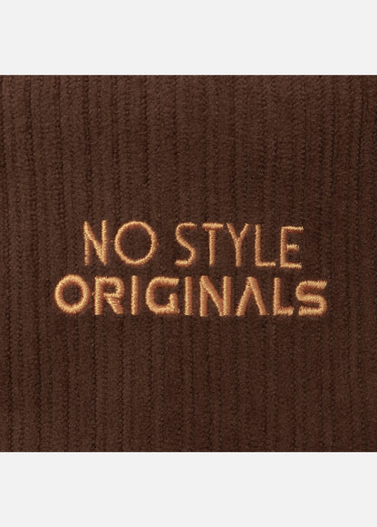 Áo Khoác Harrington Nhung Corduroy No Style M66 Nâu