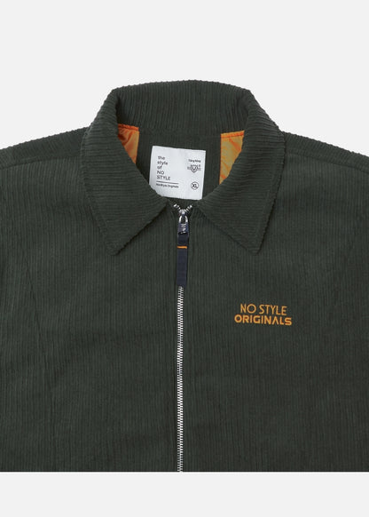 Áo Khoác Harrington Nhung Corduroy No Style M66 Xanh Rêu