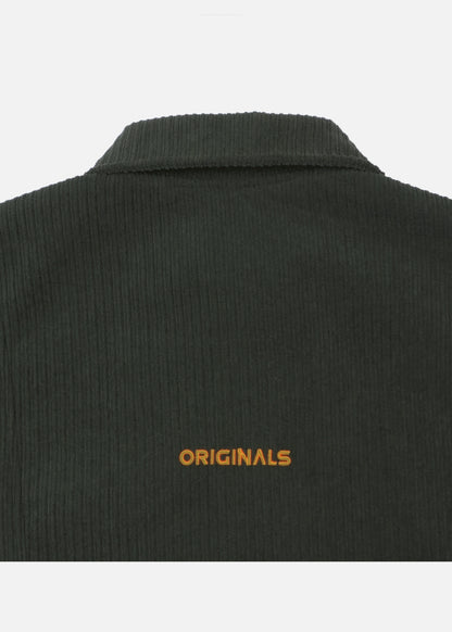 Áo Khoác Harrington Nhung Corduroy No Style M66 Xanh Rêu