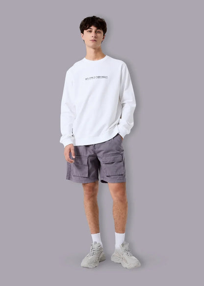 Quần Short Cargo 7 Inch Thoáng Mát No Style M94 Xám - YaMe.vn