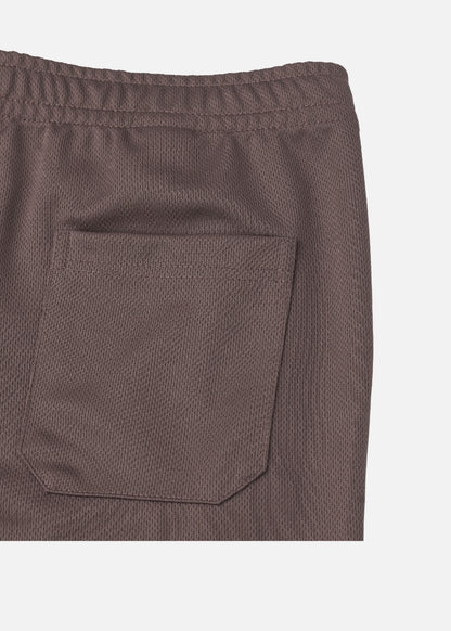 Quần Jogger Thun Vải Bird Eye Mesh Non Branded 07 Nâu