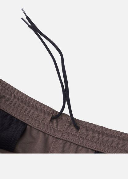 Quần Jogger Thun Vải Bird Eye Mesh Non Branded 07 Nâu