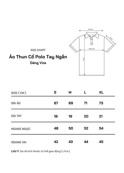 Áo Polo Pique Thoáng Mát Non Branded 03 Xanh Xám