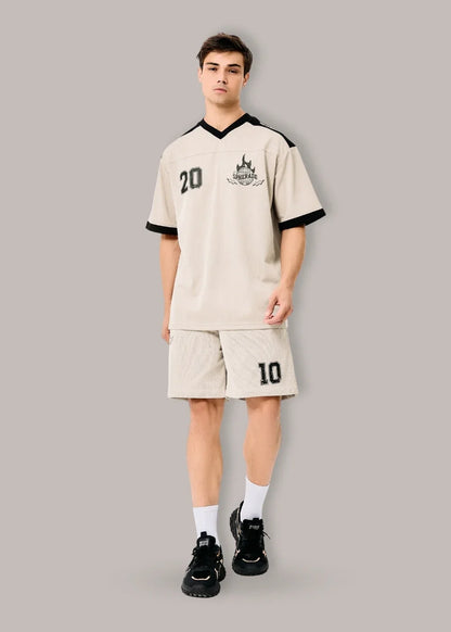 Áo Thun Jersey Thoáng Mát No Style M138 Nâu Nhạt - YaMe.vn