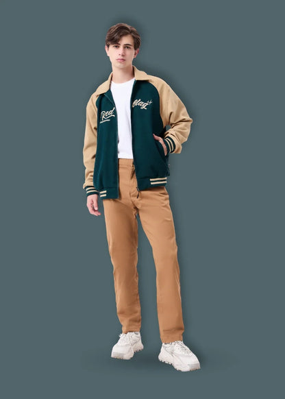Áo Khoác Bomber Corduroy Giữ Ấm No Style M44 Xanh Lá Đậm - YaMe.vn