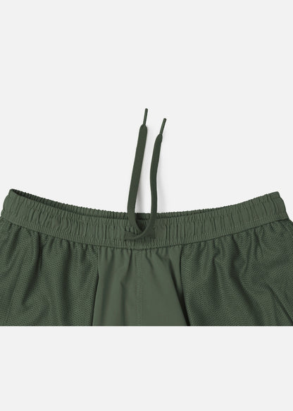 Quần Jogger Dù Thể Thao Nhanh Khô Beginner 08 Xanh Rêu