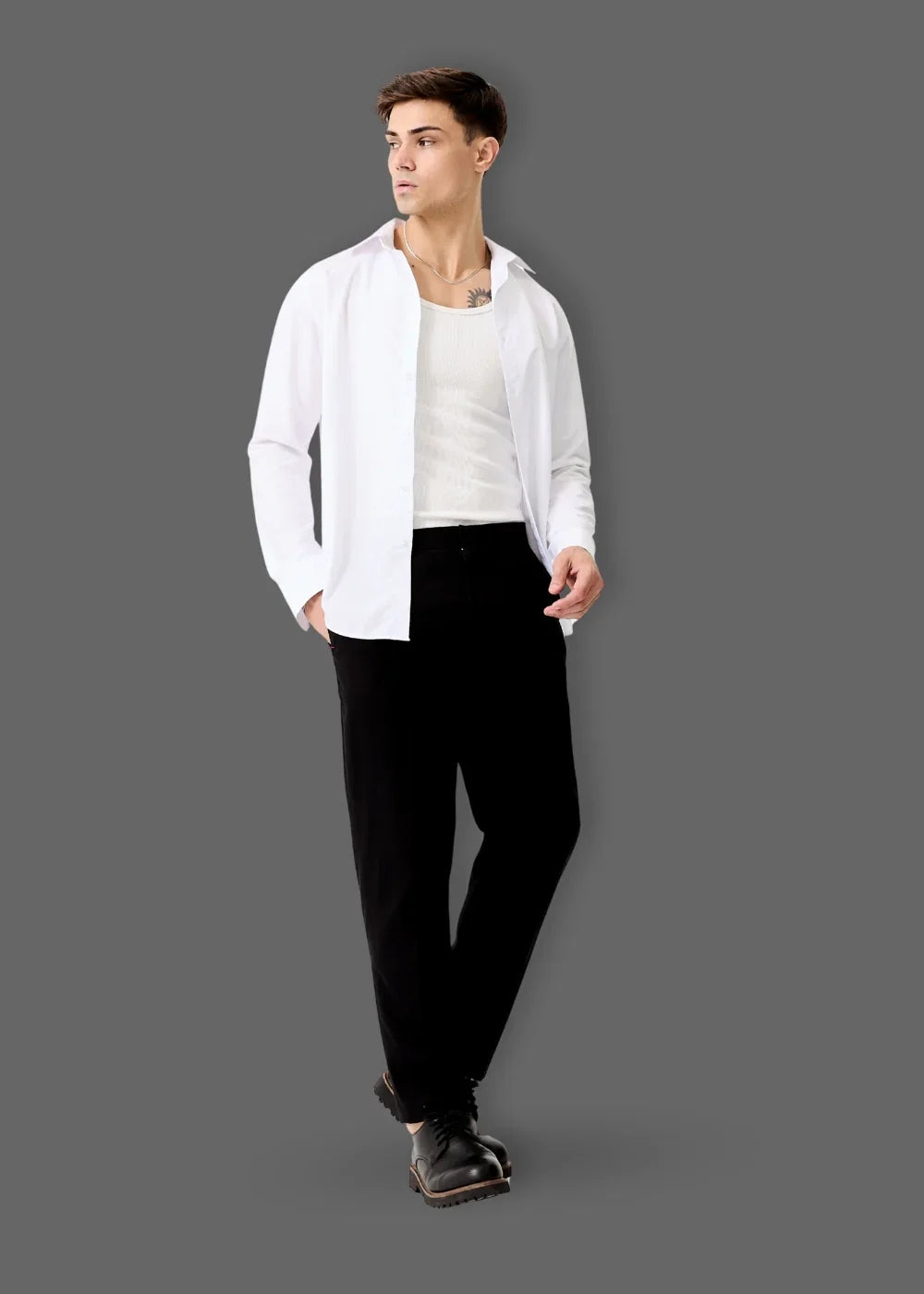 Quần Tây Casual Co giãn Non-Iron 05 Đen - YaMe.vn