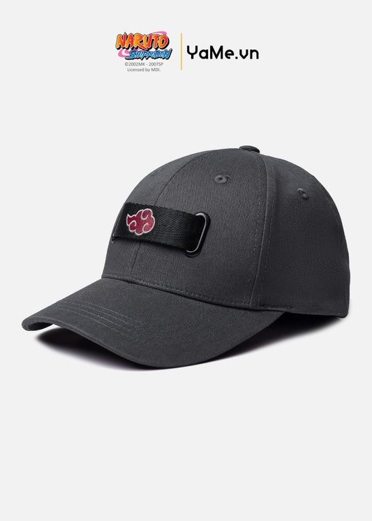 Nón Baseball Cap Logo Akatsuki Naruto 30 Xám