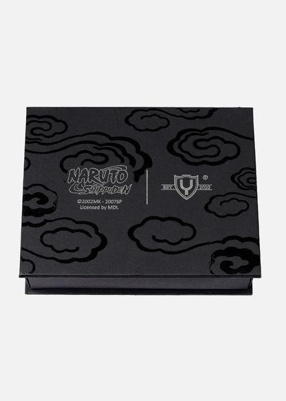 Ví Ngang Canvas Bền Nhẹ Naruto 32 Đen Xám