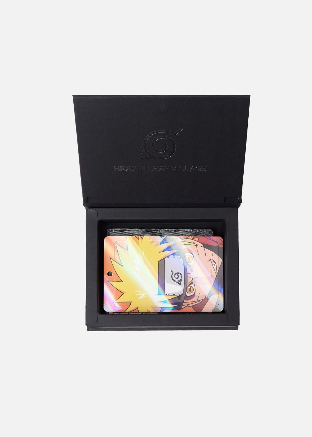 Ví Ngang Canvas Bền Nhẹ Naruto 32 Đen Xám