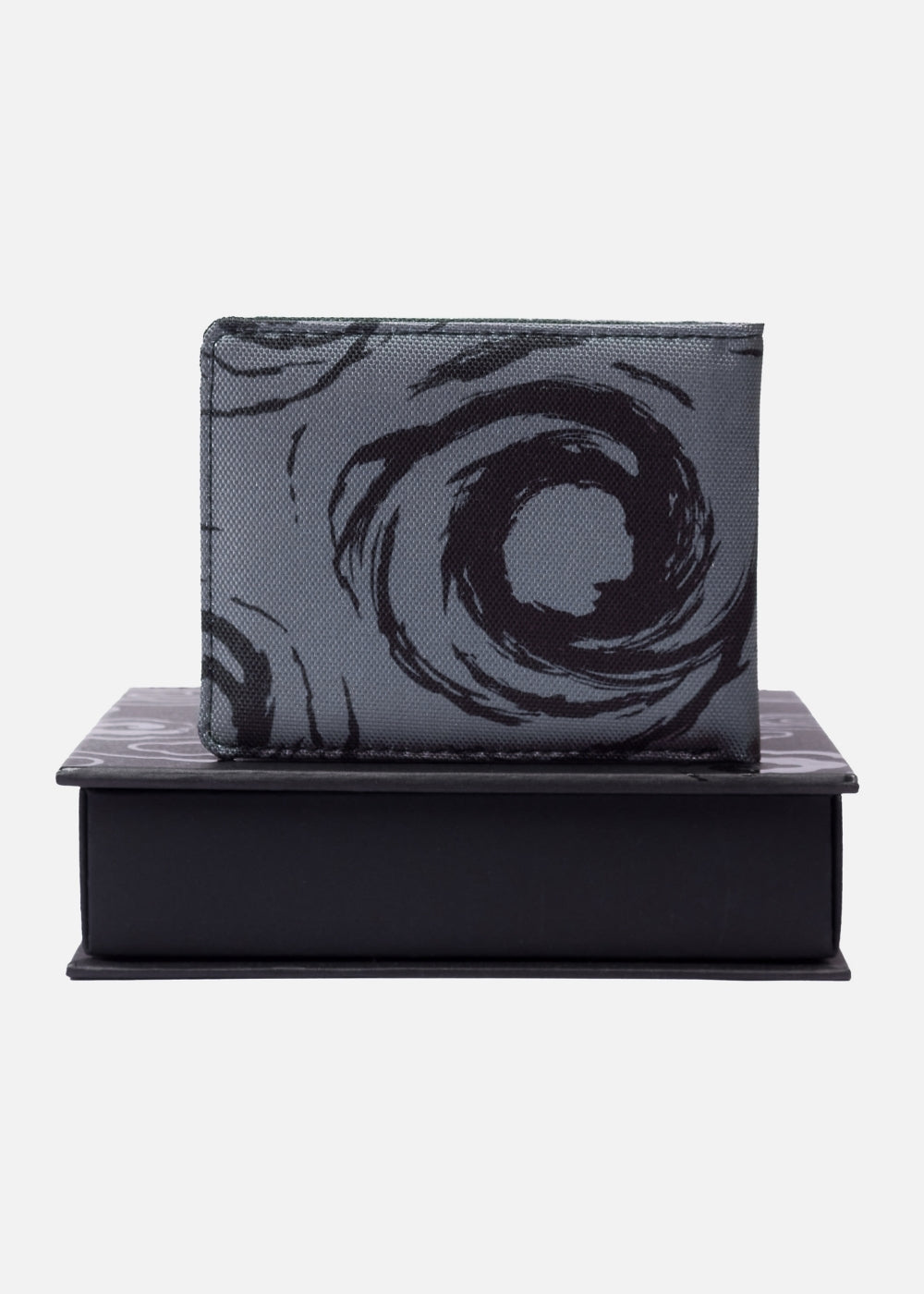 Ví Ngang Canvas Bền Nhẹ Naruto 33 Đen Xám