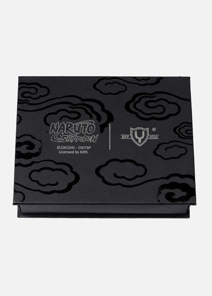 Ví Ngang Canvas Bền Nhẹ Naruto 33 Đen Xám
