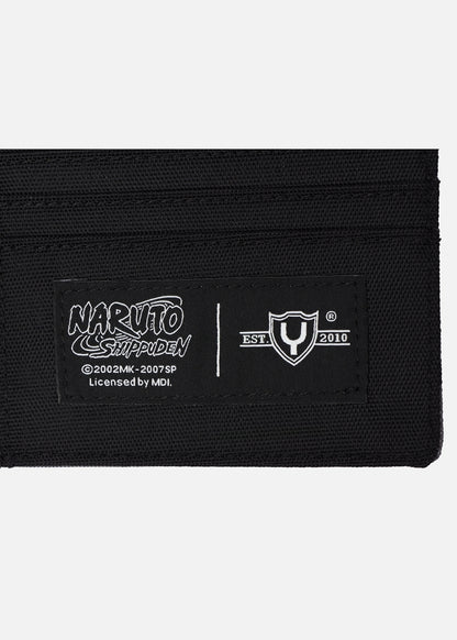 Ví Ngang Canvas Bền Nhẹ Naruto 33 Đen Xám