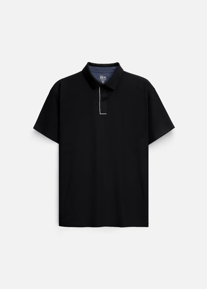 Áo Polo Vải Coffee Thoáng Mát Khử Mùi Non-Iron 06 Đen