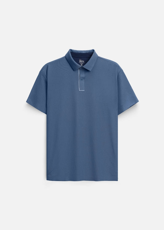 Áo Polo Vải Coffee Thoáng Mát Khử Mùi Non-Iron 06 Xám Xanh
