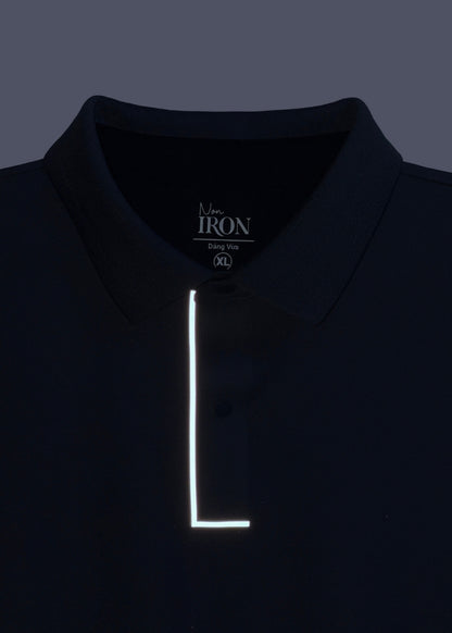 Áo Polo Vải Coffee Thoáng Mát Khử Mùi Non-Iron 06 Xám Xanh