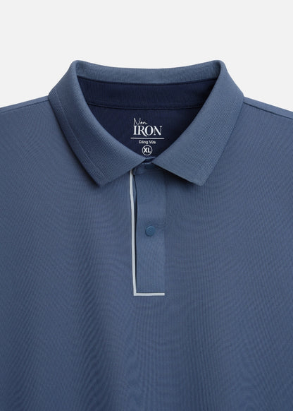 Áo Polo Vải Coffee Thoáng Mát Khử Mùi Non-Iron 06 Xám Xanh