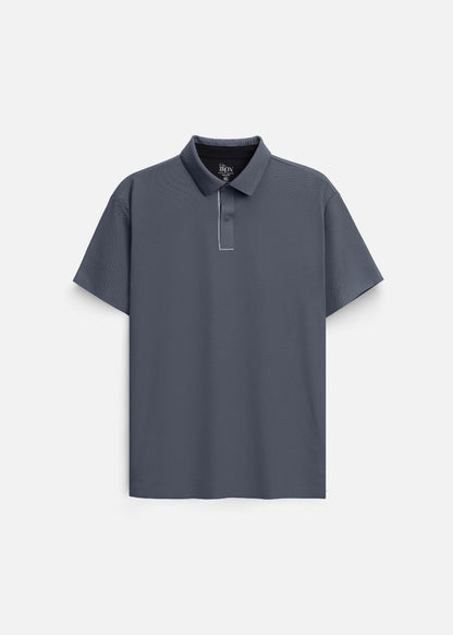 Áo Polo Vải Coffee Thoáng Mát Khử Mùi Non-Iron 06 Xám Chì