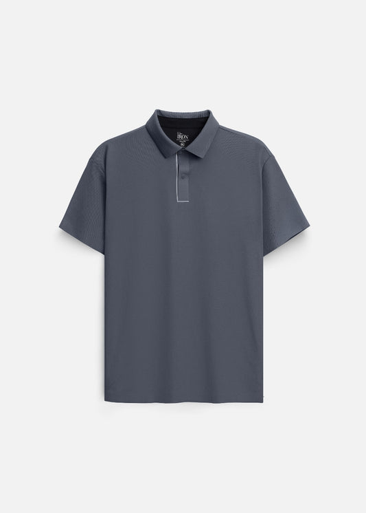 Áo Polo Vải Coffee Thoáng Mát Khử Mùi Non-Iron 06 Xám Chì