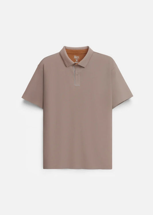 Áo Polo Vải Coffee Thoáng Mát Khử Mùi Non-Iron 06 Nâu - YaMe.vn