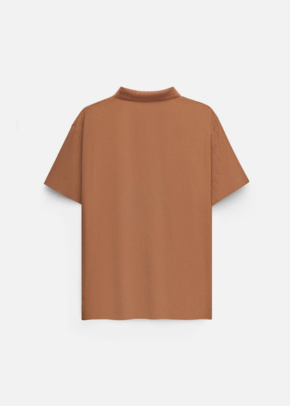 Áo Polo Vải Coffee Thoáng Mát Khử Mùi Non-Iron 06 Nâu
