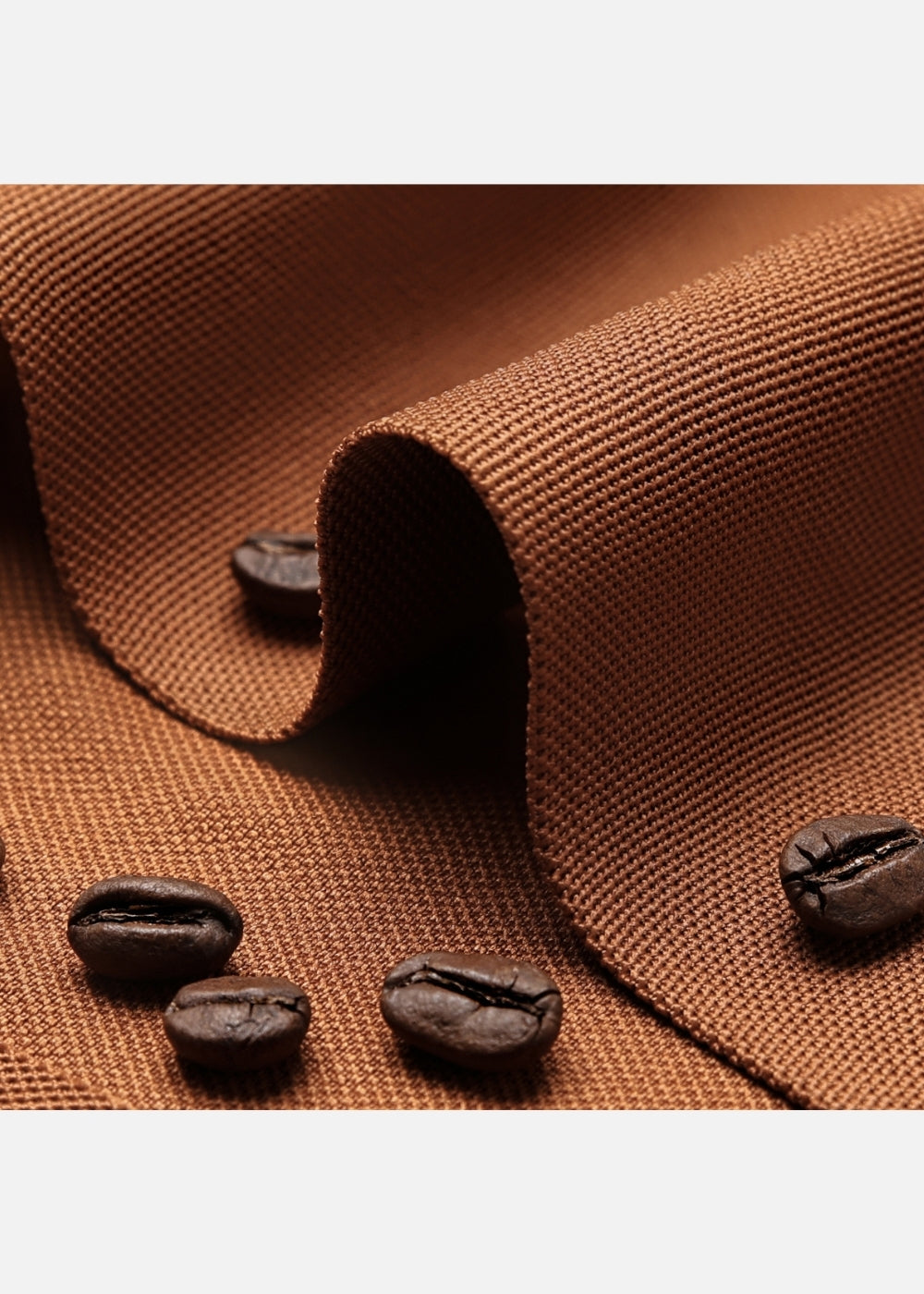Áo Polo Vải Coffee Thoáng Mát Khử Mùi Non-Iron 06 Nâu