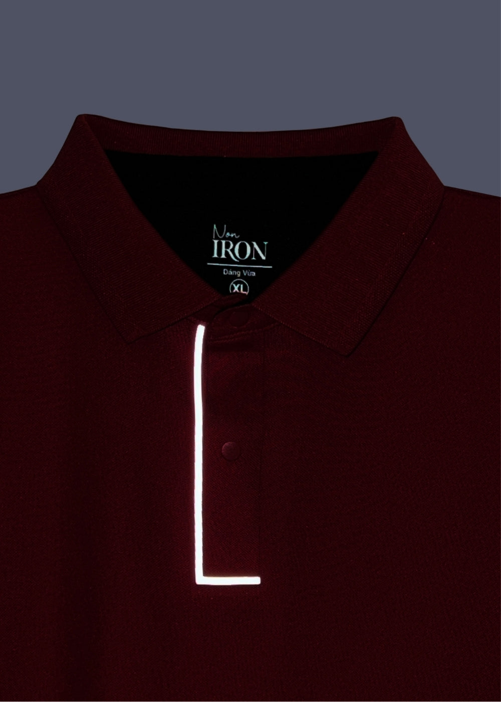 Áo Polo Vải Coffee Thoáng Mát Khử Mùi Non-Iron 06 Đỏ Cam