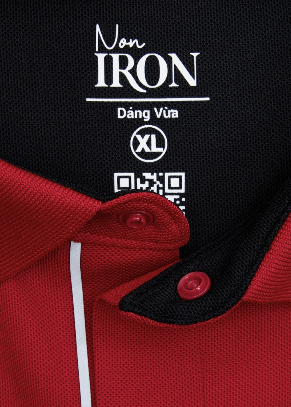 Áo Polo Vải Coffee Thoáng Mát Khử Mùi Non-Iron 06 Đỏ Cam