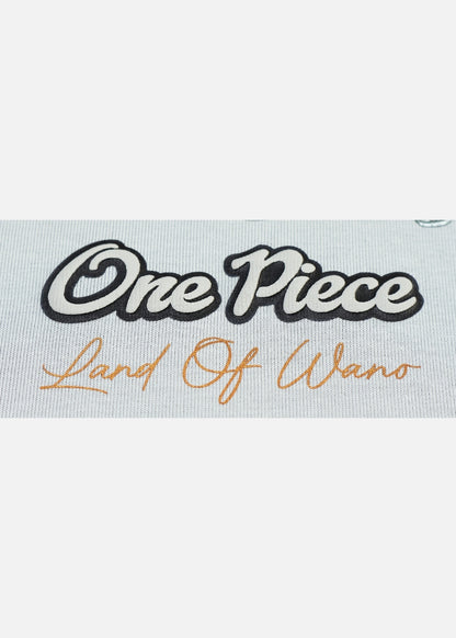 Áo Thun Tay Ngắn Cotton ONE PIECE-WANO 11 Xám
